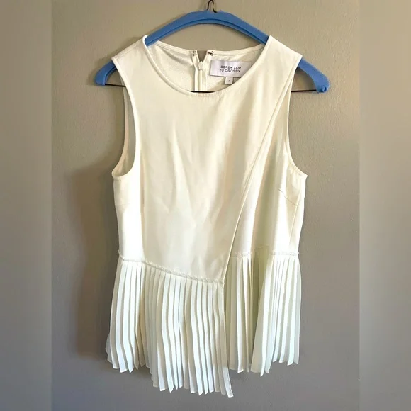 DEREK LAM 10 CROSBY top - Picture 2 of 9